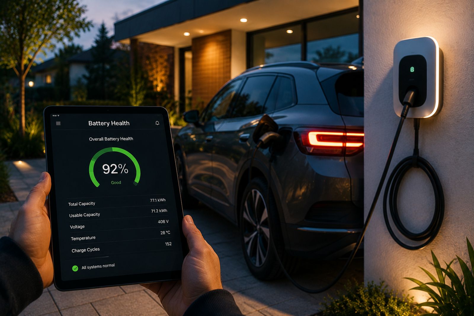 Acheter une voiture électrique d'occasion : comment vérifier l'état de la batterie en premier