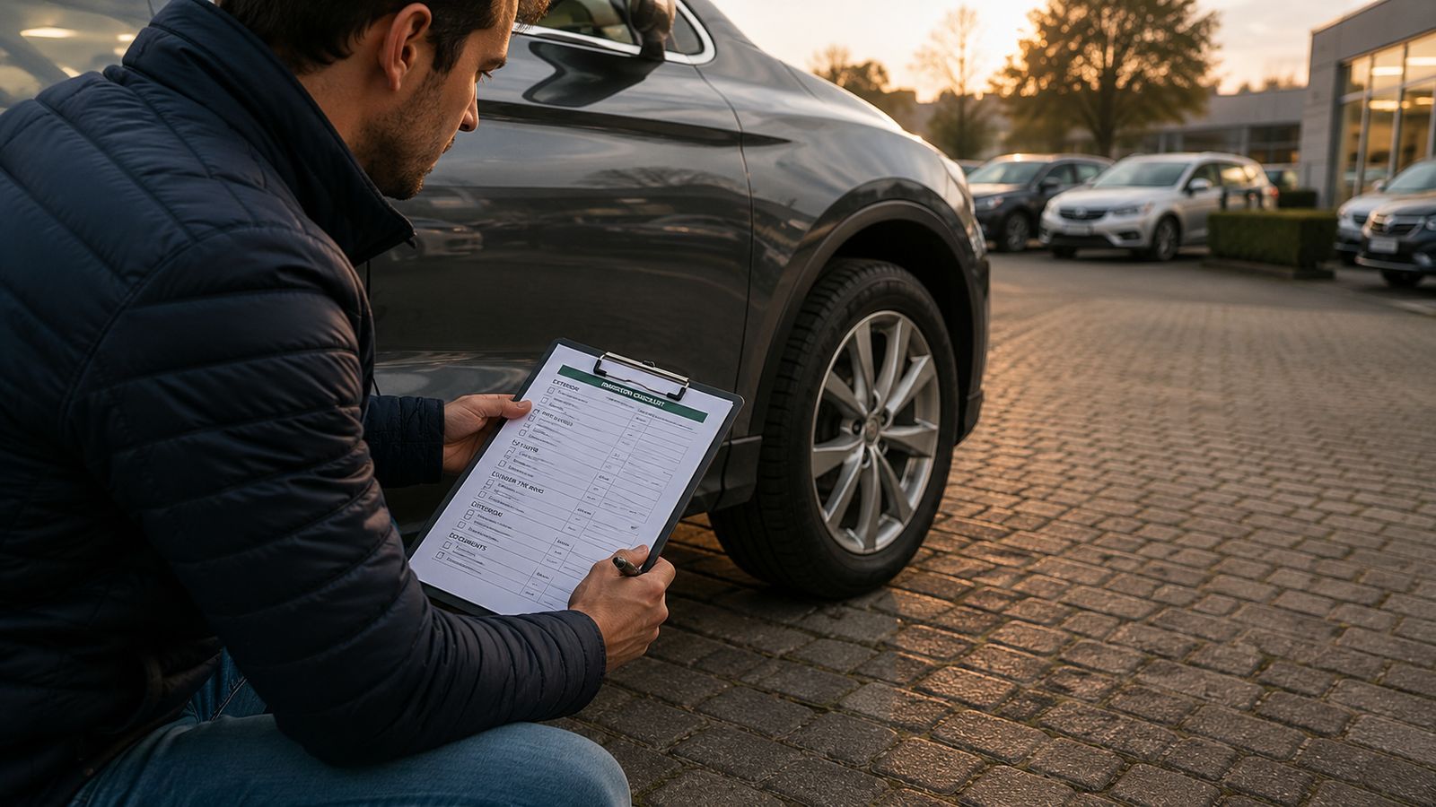 La liste de contrôle en 15 points pour l'inspection d'une voiture d'occasion